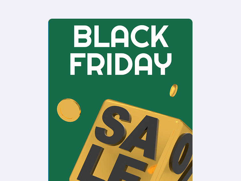 Black Friday Green-Gold