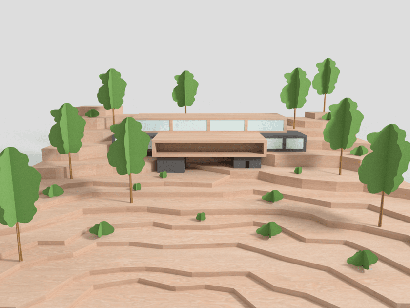 Outdoor Architectural Scene 3